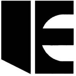 E logo