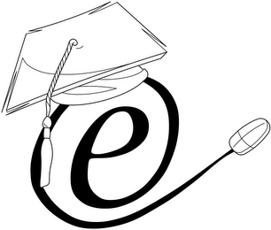 E logo