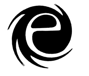 E logo