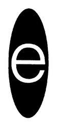 E logo
