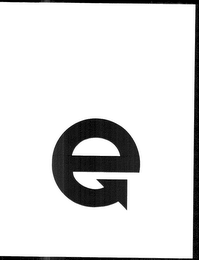 E logo