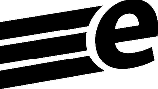E logo