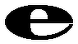 E logo