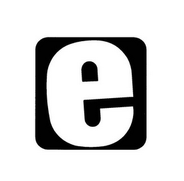 E logo