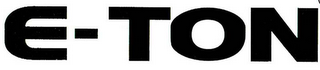 E logo