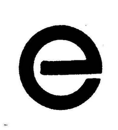 E logo