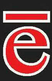 E logo