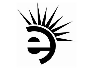 E logo