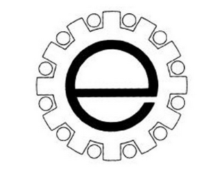 E logo