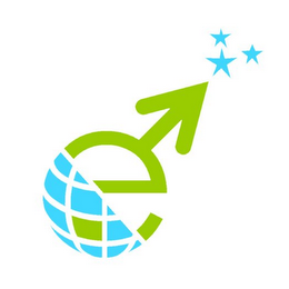 E logo