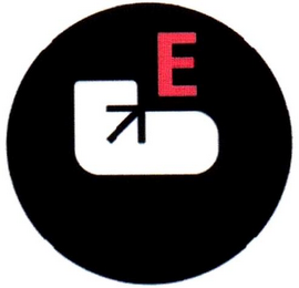 E logo