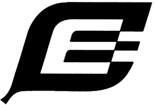 E logo