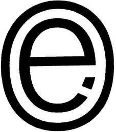 E logo