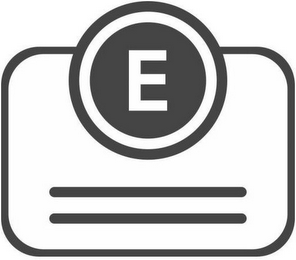 E logo