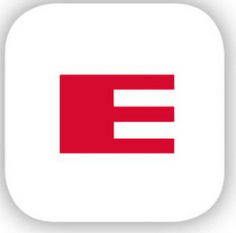 E logo