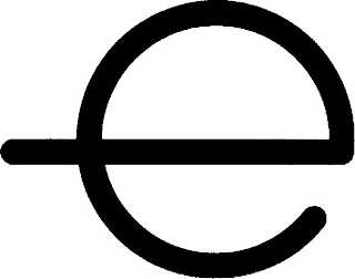 E logo