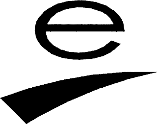 E logo