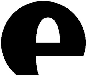 E logo