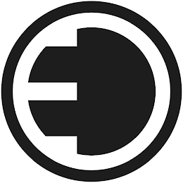 E logo