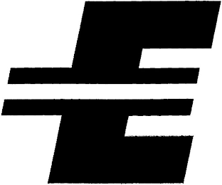 E logo
