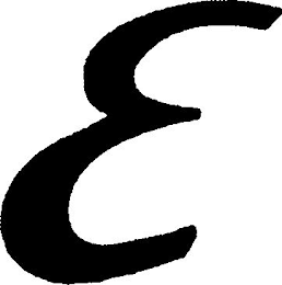 E logo