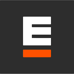 E logo