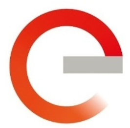 E logo
