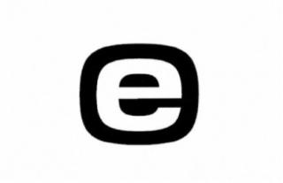 E logo