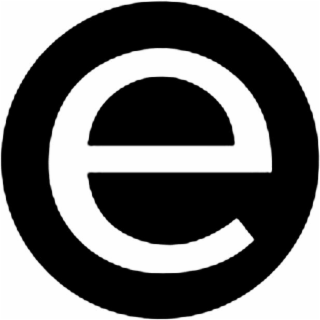 E logo