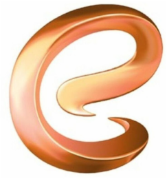 E logo