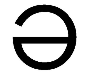 E logo