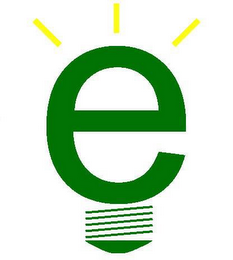 E logo