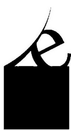 E logo