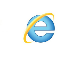 E logo
