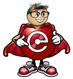 E logo