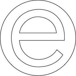 E logo