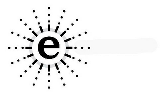 E logo