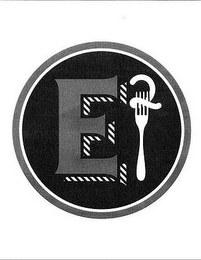 E logo