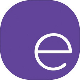 E logo
