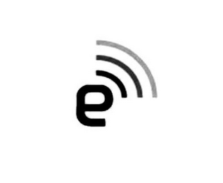 E logo