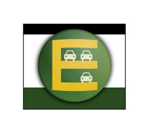 E logo