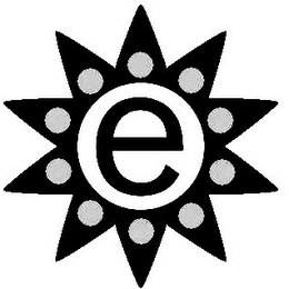 E logo