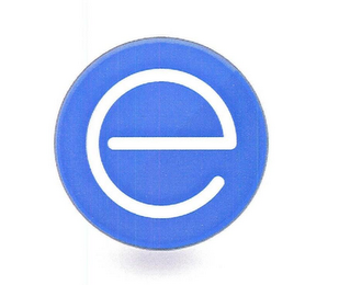 E logo