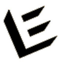 E logo