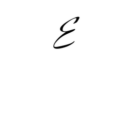 E logo