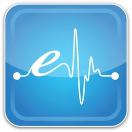 E logo