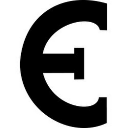 E logo