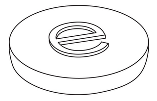 E logo