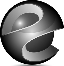 E logo