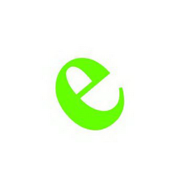 E logo